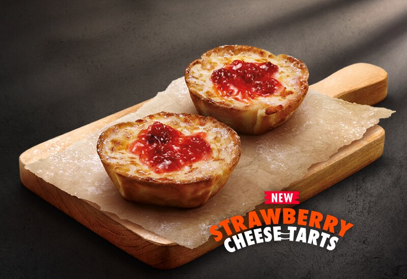 Strawberry Cheese Tart​s