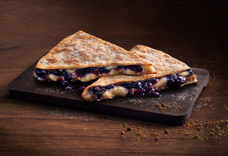 Blueberry Pizza Fold