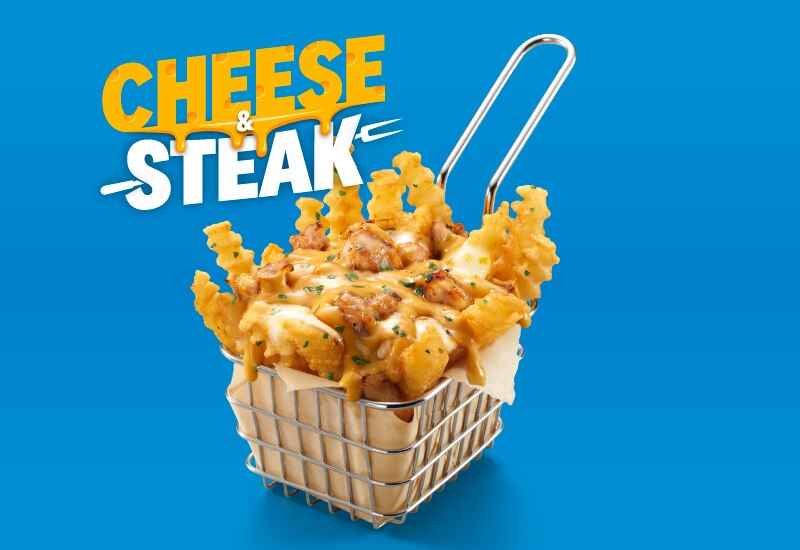 Cheesy Chicken Loaded Fries