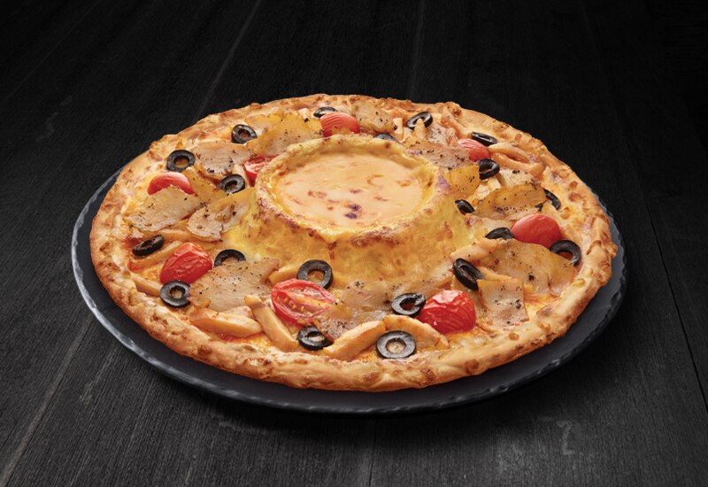 Cheese Volcano Parmagiana Chicken