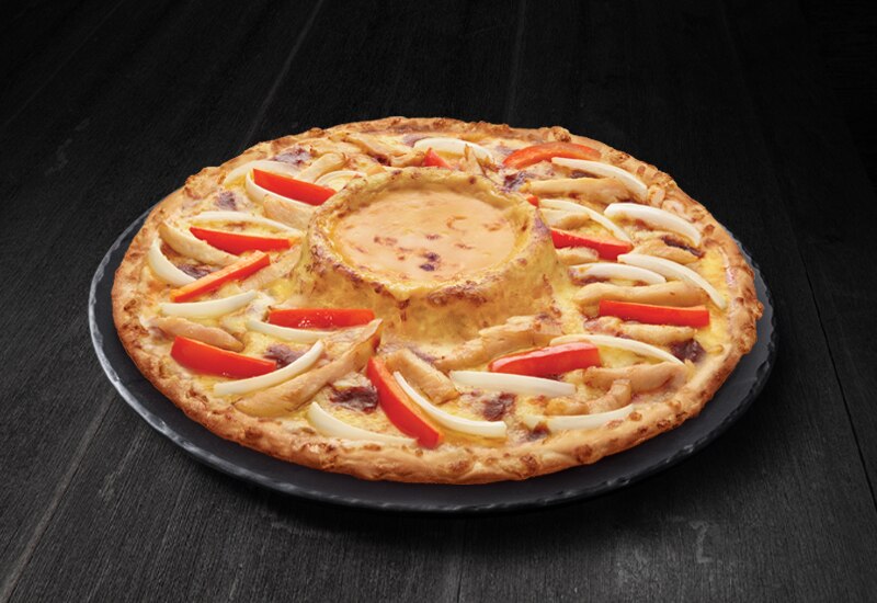 Cheese Volcano Chilli Chicken