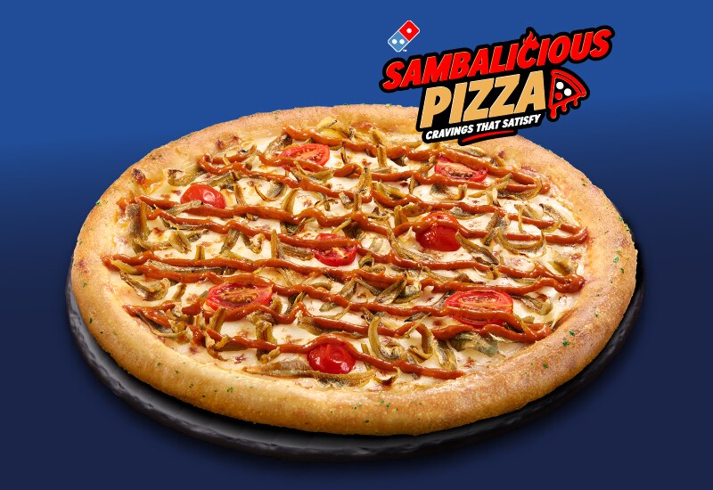 Sambalicious Ikan Bilis Pizza