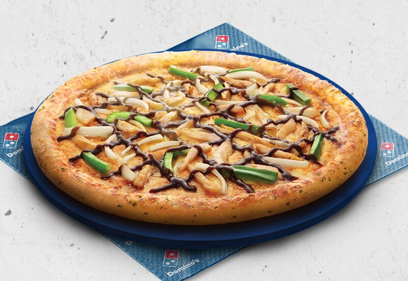 The Big Bbq (7" Personal) Domino's Pizza