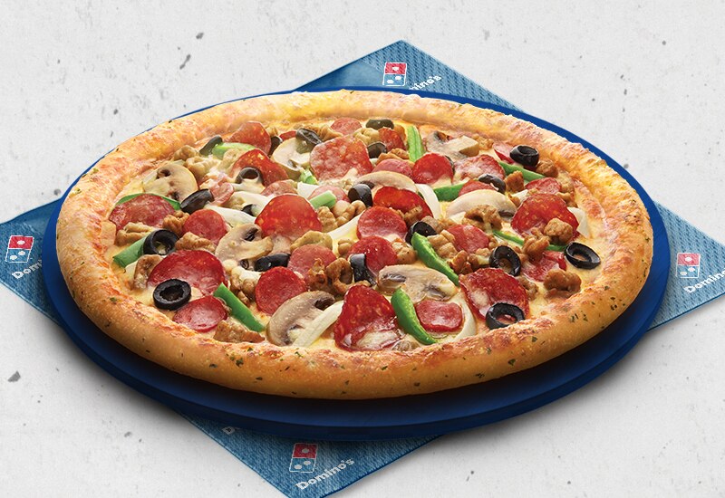 Extravaganzza (7" Personal) Domino's Pizza