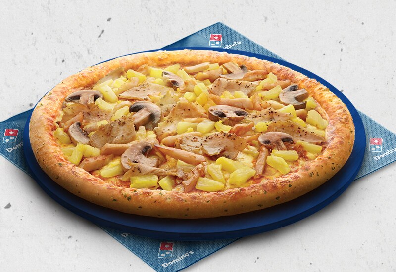 Ultimate Hawaiian (Personal) Domino's Pizza