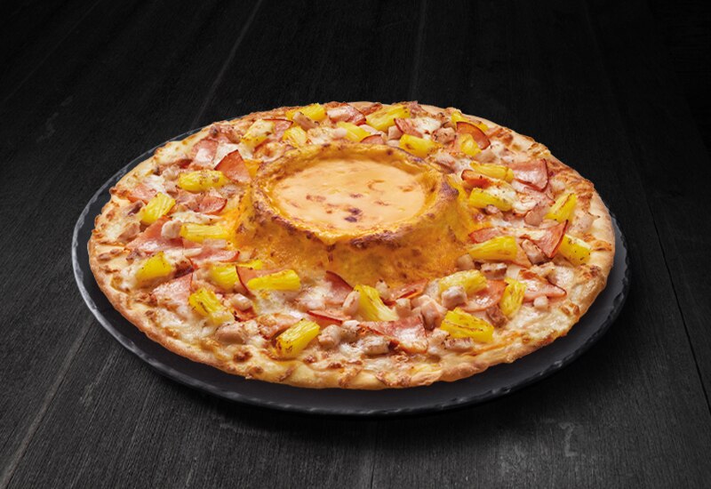 Cheese Volcano Hawaiian Paradise