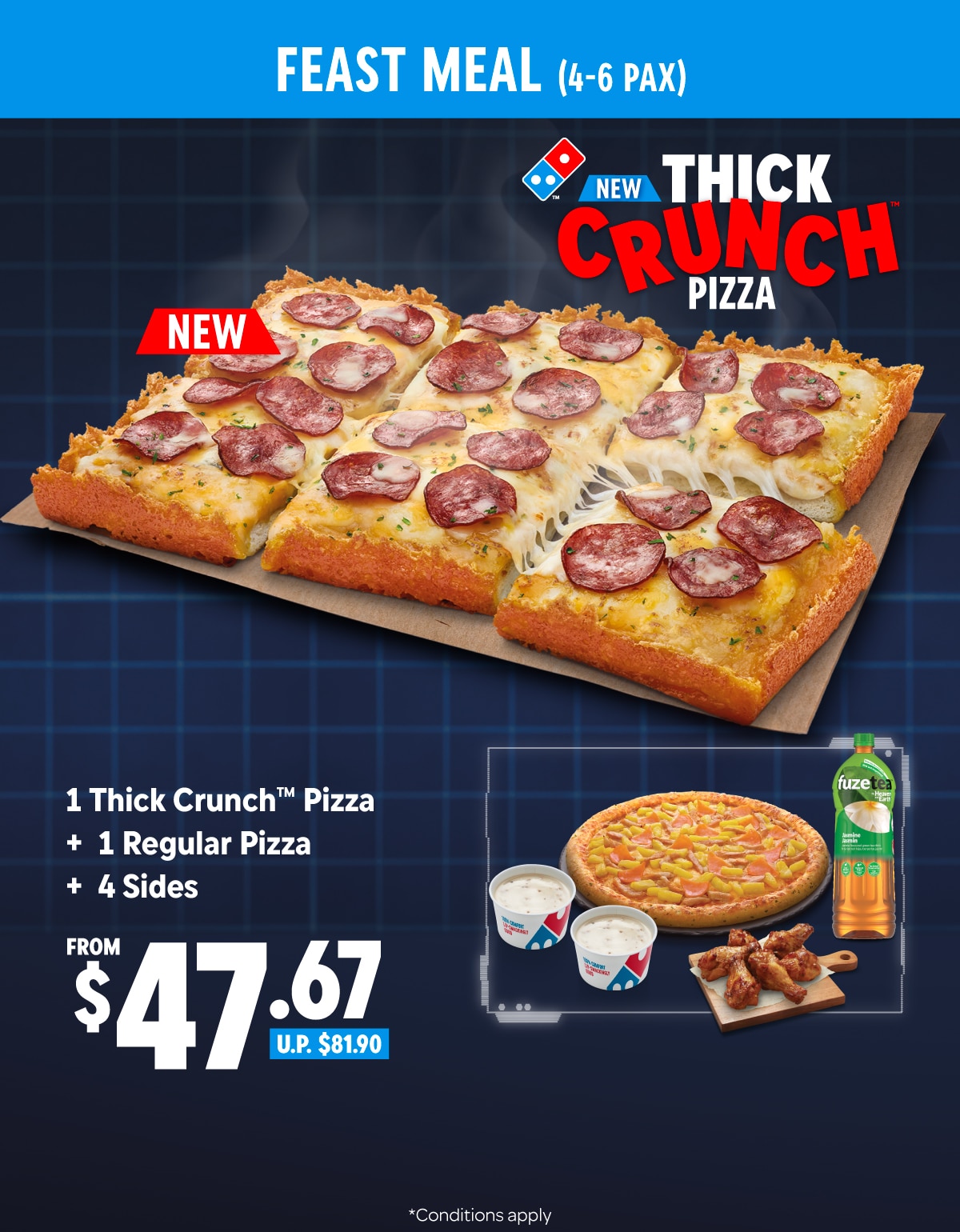 Thick Crunch Feast Meal