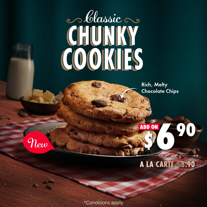 Chunky Choc Chips Cookies