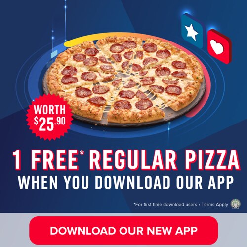 Online Order Best Pizza Delivery Near Me at Domino's Singapore